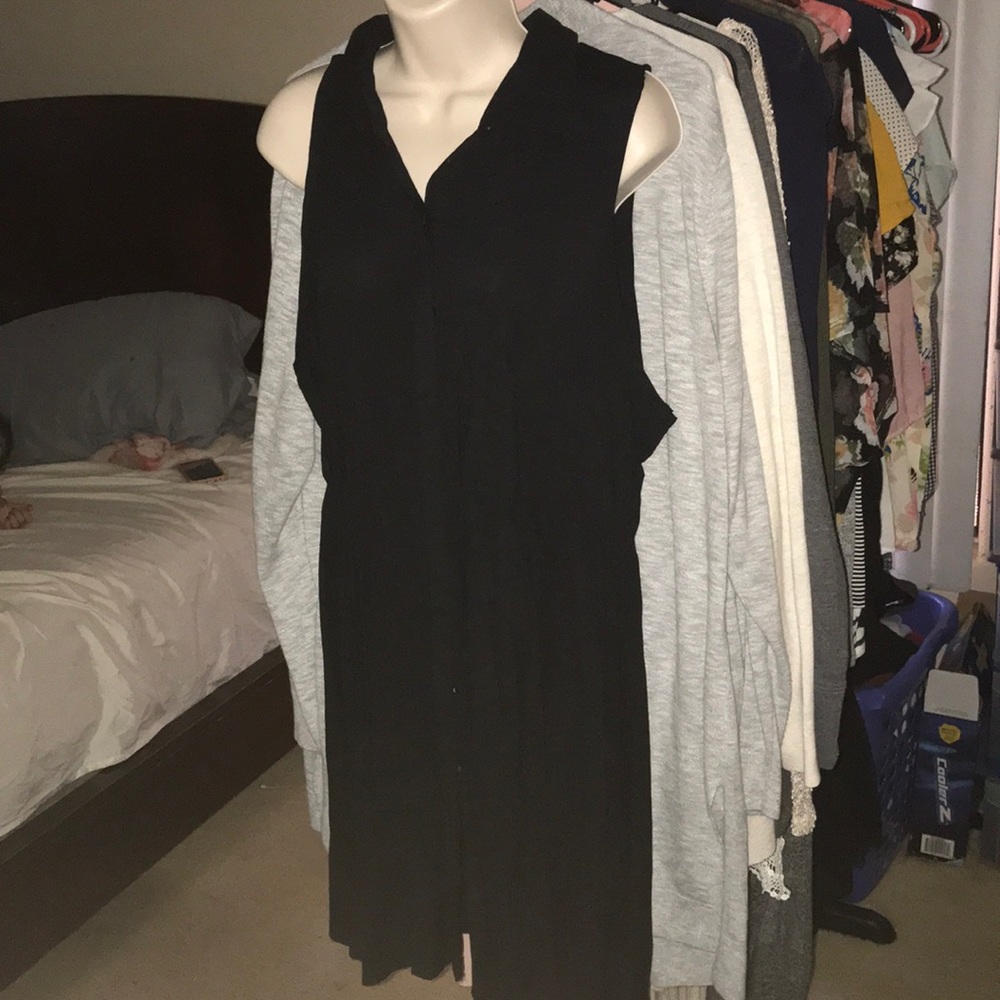 Button down dress
